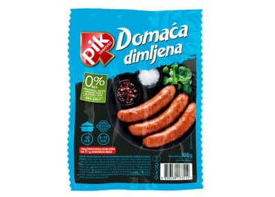 Homemade smoked sausage
